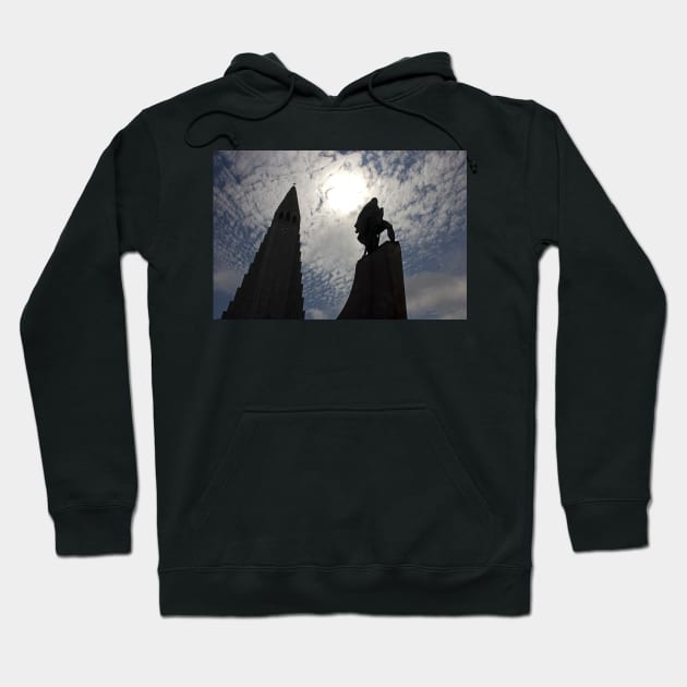 Hallgrimskirkja Cathedral Hoodie by Memories4you